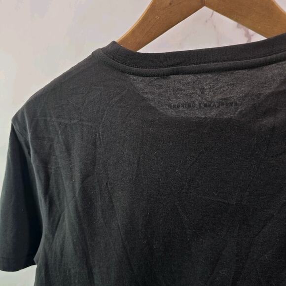 Everlane T Shirt Mens Black Short Sleeve Crew Organic Cotton Uniform - Picture 7 of 10